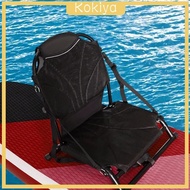[Kokiya] Folding Kayak Seat Canoe Seat Foldable Board Boat Seat Fishing Seat for Travel Kayaking Fishing Boat