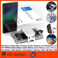 DomeGlass กระจกกันรอยกาวUV for Galaxy S25 Ultra / S24 Ultra / S23 Ultra / S22 Series / S21 Ultra กระ