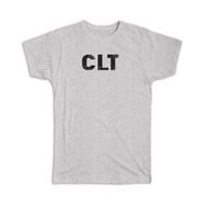 Gift T-Shirt : Usa Charlotte Airport North Carolina Clt Airline Travel Airport