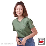 แตงโม (SUIKA) - เสื้อแตงโม ORIGINAL T-SHIRTS คอวี คอกลม สี 32.MOSS GREEN