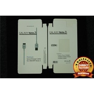 Paper Box Packaging for Galaxy Note3 Cable Premium Sync Charge MicroUSB 3.0