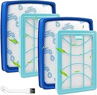 Vacuum Cleaner Filter for Philips 7000 Series PowerPro Expert, Replacement Filter Set for Philips FC
