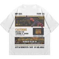 (IDN) Hi VABA Oversized Ak-47 Tshirt | Unisex Streetwear Tee