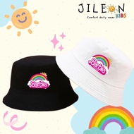 JILEON BARBIE MOVIE RAINBOW BUCKET HAT FOR KIDS AND ADULTS