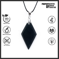 Liontin Black Jade Original Kalung Giok Hitam Asli