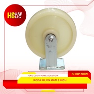 Wheels 8" Dead NylonNilon Caster Wheels Trolley Showcase Caster Wheels