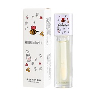 พีชนมน้ำผึ้ง Lip Balm Oil บรรเทา Dry Moisturizing Lip Gloss Fades Lip Lines Water Light ริมฝีปากเครื่องสำอางแต่งหน้าเครื่องมือ