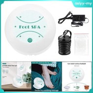[AsiyyMY] Riverr Portable Ionic Detox Foot Bath Machine, Ionic Detox Foot Spa Cleanse for