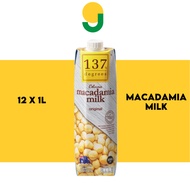 137 Degrees Macadamia Milk | 1L x 12