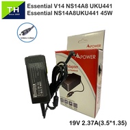 Avita Essential V14 NS14A8 UKU441 NS14A8UKU441  19V  2.37A  3.5*1.35  45W  Laptop Replacement Adapter Charger