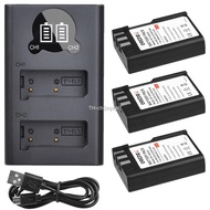 2000mAh EN-EL9 EN-EL9A Battery and EN EL9 EL9A Charger with Type-c Port for Nikon D3000 D5000 D40X D