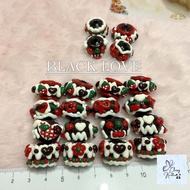 Beads Painting - Painted Beads - Painting Beads - Keychain - ClassyKnitter