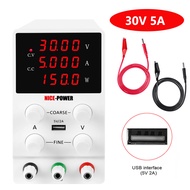 Nice-power เครื่องจ่ายไฟ DC Power Supply 30V 60V 120V 3A 5A 10A SPS3010W SPS605W adjustable ปรับค่าไ