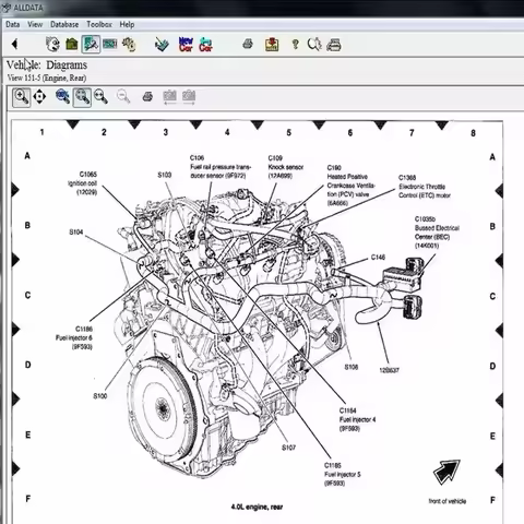 2023 Hot AllData 10.53 Software Auto Repair Software All Data Car Software with Wiring Diagram