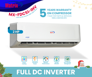 Matrix Aircon Shop PH - Mx-FDC51-INV 2HP Full DC Inverter Split Type Aircon (Unit Only) - Energy Eff