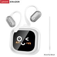 Lenovo ERAZER หูฟังเอียร์หน้าจอสัมผัส XF38หูฟังบลูทูธหูฟังเอียร์โฟนแบบเปิดหูแปล134ภาษากันน้ำพร้อมไมโ