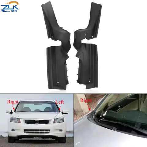 ZUK Engine Bonnet Hood Hinge Cover Cowl Trim For HONDA ACCORD 2008-2013 CP1 CP2 CP3 Left Hand Drive