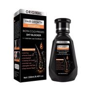 OLESALE HAIR GROWTH 2IN 1 SHAMPOO SERUM  BIOTIN COLD-PRESSED DHT BLOCKER