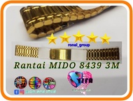 Rantai jam tangan MIDO 8439 GOLD GRADE 3M