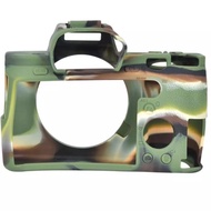 Xie Rubber Silicone Rubber Case Camera Sony A7II A72 A7RII A7M2 A7SII Army