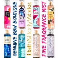 LELONG GENUINE BATH & BODY WORKS BBW BODY MIST | CHAMPAGNE TOAST, THOUSAND WISHES, PERFECT PEONY, GI