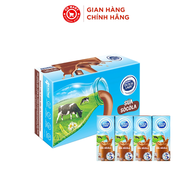 Thùng 48 hộp sữa tiệt trùng Cô Gái Hà Lan socola Dutch Lady (180ml)