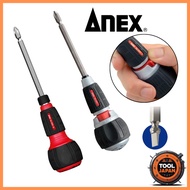 ANEX Quick Ball Ratchet Driver Series 60 & 72 Teeth + Replacement Bits – Precision Screwdriver Set