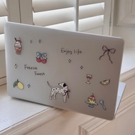 Miranda MacBook(Crystal) Air13 M4/M4 A3114 M3 Air15 Case Cute Transparent MacBook Pro14 M4