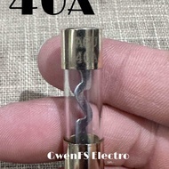 Fuse Kaca Tabung Audio Mobil Sekring Botol Sekering Skring 30A 40A 60A