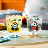 Goblet Cute Wine Glass Goblet Red Wine Glass Glass Water Glass Juice Glass Girlfriend Pair Glass Gif