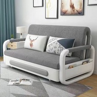 A&0374儲物梳化床 布藝梳化床 sofa bed 沙發床  折疊沙發床可伸縮雙人兩用儲物沙發