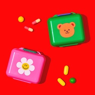 Wiggle Multi Case Portable Medicine Box With DIY Stickers In The