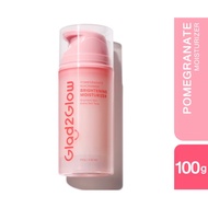 Glad2glow Pomegranate Niacinamide Brightening Moisturizer 100g