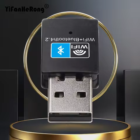 2 In 1 USB Wifi & Bluetooth-compatible 150Mbps WiFi Adapter 2.4Ghz Network Card Receiver Transmitter