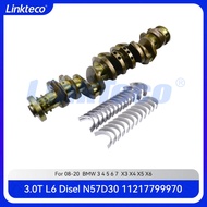 Crankshaft main & connecting rod bearing set Fit 3.0 T L6 Diesel N57D30 For 08-20 BMW 3.0T 3 4 5 6 7
