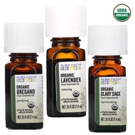 Aura Cacia Organic Lavender, Oregano, Clary Sage Oil (7.4ml)