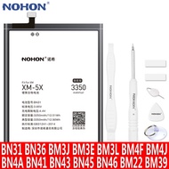 NOHON Battery For Xiaomi Mi 5X 6X 8 9 Lite 5 6 CC9 CC9E A2 A3 Redmi Note 5A 7 8 Pro 4 4X 5 8T Replac