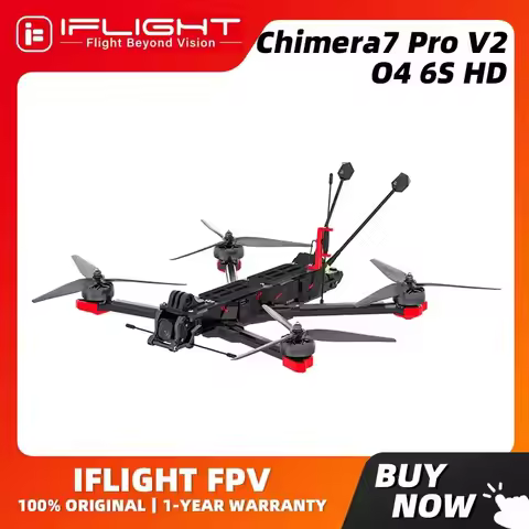 IFlight Chimera7 Pro V2 O4 6S HD Long Range Quad - F722 55A XING2 2809 1250KV O4 Pro Air Unit