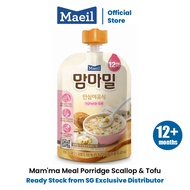 [Bundle Meal of 6]  Maeil Mam'ma Meal Porridge 12 Mths -Scallop And Tofu 100g