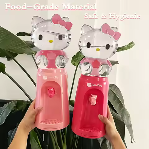 Sanrio Hello Kitty 2L Mini Water Dispenser Cute Kawaii Portable Safe Desktop Water Dispenser for Hom