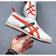 Onitsuka tiger MEXICO 66 White Orange Green Retro Casual SPorts Sneakers Running Shoes For Men And Women