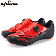 【ready】Upline road cycling shoes racing road bike shoes men women professional bicycle sneakers breathable red yellow ultralight