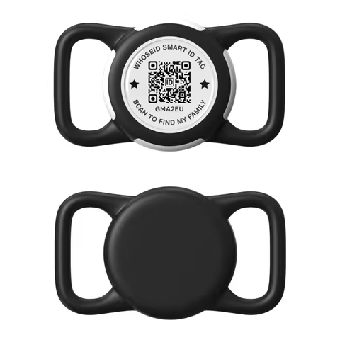 QR Code Airtag Holder, Scan QR Code Send Location Alert Email, Waterproof , Airtag Accessories for D