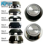 4pcs 60/64/65/68/69mm RAYS Center Cover Rim Hub Cap Center Caps Fit for Rays Volk Racing Wheell CE28