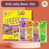 [HALAL] Alibaba DIDI Jelly Bean Fruit Mini Jelly Bean 30pcs Soft Chewy Fruit Candy Mini Jelly Bean S
