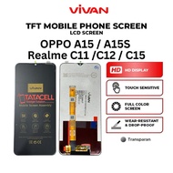VIVAN LCD Touchscreen Oppo A15 A15S/ C11/ C12/ Original C15/ LCD OPPO A15