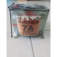 TRAFO TRANSFORMER SAE 7A CT 55 MURNI travo sae 7 amper ct 55v