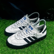 adidas sambarose white &amp; black gum original