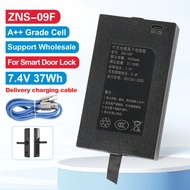 5000mAh Replacement Battery For Smart Door Lock (7.4V ZNS-09F【P-P+C+P+P-】5000mAh