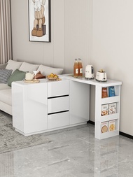 Modern Minimalist Bar Counter Sideboard Cabinet Integrated Living Room Hallway Retractable Middle Is